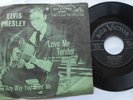 ELVIS PRESLEY Love me Tender CANADA ORIG 1956 PS Green Picture Sleeve 45 P/S