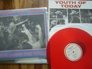LP Youth of Today Break down the Walls red Wax (# Shelter Bold Gorilla Biscuits)