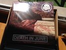 DEATH IN JUNE 2LP AGAIN AND AGAIN LIVE TEL AVIV