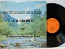 J.D. Crowe & The Kentucky Mountain Boys LP - Bluegrass Holiday - Lemco # 609