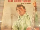 33T  LP  GENE  VINCENT  ROCKS   T-970  BRAZIL  DE  1958  CAPITOL  TRES  RARE