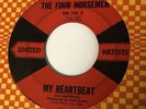 The Four Horsemen 45 United Artists # 134 Doo Wop