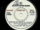 NEIL YOUNG ORIG.UK 1971 RARE PROMO REPRISE 7