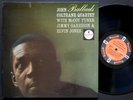 JOHN COLTRANE QUARTET Ballads LP IMPULSE AS32 US '63 RVG McCoy Tyner Elvin Jones