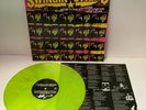 SWINGIN' UTTERS dead flowers bottles LIME GREEN VINYL Lp Record w/ lyrics insert