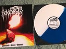 Finnish Steel Storm - Goatmoon - Blue/White Split Vinyl Moonblood GBK Nokturnal