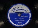 78 RPM -- Stripling Brothers, Melotone 12181 (The Lost Child), E-V+ Country