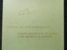BEETHOVEN complete VIOLIN Sonatas OISTRAKH Oborin PHILIPS 835 245/48 AY stunning