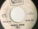Northern Soul RARE Marva Josie 45 United Artists # 888 PROMO Don’t