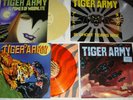 4- Tiger Army LP Colored Vinyl Records 1999 2001 2004 2007 Ghost Music Power LOT