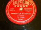 the JEWELS doo-wop 78 HEARTS CAN BE BROKEN on IMPERIAL looks VG++ / MINT— RJ 294