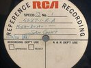 SAM COOKE very Rare SOUL / R&B acetate LP NIGHT BEATS / Sings the Blues RECORD