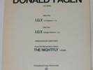 Donald Fagen (Steely Dan) - I.G.Y. - 1982 U.S. promo 12