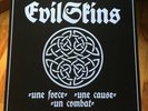 Evil Skins =Une Force= =Une Cause= =Un Combat= (LP ISD PUNK OI ROR Skinhead)