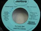 JOHN WILLIAMSON   RARE USA PROMO 45 Mercury OLD MAN EMU Aussie Country 7