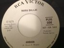 MARIA DALLAS - AMBUSH / LONELY FOR YOU. RCA PROMO 9279. EX
