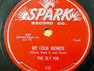SLY Eugene Fox  r&b 78 MY FOUR WOMEN / ALLEY MUSIC on SPARK VG++ / MINT— RJ 437