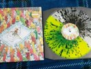Dance Gavin Dance happiness vinyl Clear/Yellow Split With Black Splatter 