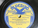 78 RPM LP Bluebird Record Vinyl Washboard Sam And His Washboard Band B-7001