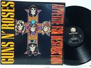 GUNS N' ROSES Appetite For Destruction 1987 LP NEAR MINT Vinyl RAPE Inner