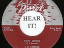 J. B. Lenore BLUES 45 (Parrot 821) Fine Girls /I Lost My Baby   VG+