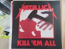 Metallica Kill 'Em All 1983 Uk Original issue Vinyl