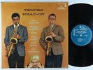 Bill Perkins & Richie Kamuca - Tenors Head-On LP - Liberty LRP 3051 Mono DG VG+