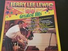 JERRY LEE LEWIS 20 GREATEST HITS VINYL LP ALBUM BLACK TULIP RECORDS WEST GERMANY