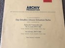 Bach - Fournier - Bach Cello Suite - Archiv Vinyl LP 198 188 GREAT COPY