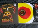 SUM 41 ORDER IN DECLINE RED YELLOW COLOR VINYL LP