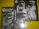 Discharge - HEAR SEE SAY NOTHING + WHY ltd clear vinyl LP album bundle SEALED