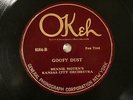 JAZZ BENNIE MOTEN'S KANSAS CITY ORCHESTRA Goofy Dust / Tulsa Blues OKEH 8184
