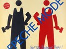 Depeche Mode Get The Balance RIght  Clear RED Coloured 12