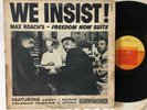MAX ROACH - WE INSIST: FREEDOM NOW SUITE - ORIGINAL US CANDID LP coleman hawkins