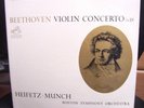 BEETHOVEN-Violin Concerto * Heifetz / Munch-BSO * RCA LSC-1992 * STEREO-SEALED