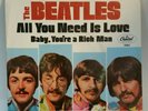 Beatles Capitol 5964 ALL YOU NEED IS LOVE / BABY YOU'RE A RICH MAN / PLAYS VG++