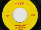 Lee Shot Williams 45 I'm Trying/Hello Baby FOXY M- blues R&B soul