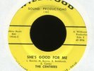 THE CENTREES She's Good For Me on Wildwood Ohio Garage 45 Hear