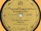 rare 1931 GERSHWIN w/ WHITEMAN 