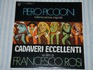 PIERO PICCIONI - Cadaveri Eccellenti - rare orig Italy jazz funk soundtrack LP