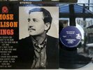 Mose Allison - Sings Prestige LP PRST 7279 JAZZ/POST BOP STEREO RVG