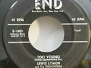 Lewis Lymon & Teenchords END 1003 TOO YOUNG / YOUR LAST CHANCE (45) PLAYS VG+