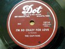 the CAP TANS doowop 78 I'M SO CRAZY FOR LOVE on VG++ flexi vinyl pressing TB2322