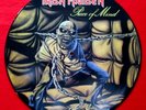 Iron Maiden Picture Disc Record   LP - Piece of mind  PROMO