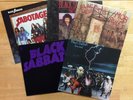 5 Black Sabbath Albums: Sabotage,7th Star, Mob Rules,Master of Reality,Live Evil