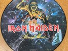 from 1984 IRON MAIDEN picture disc Piece of Mind OFFICIAL with Cross Eyed Mary