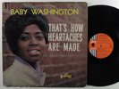 BABY WASHINGTON That's How Heartaches Are Made SUE LP mono