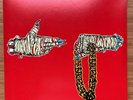 Run The Jewels 2 - original 2014 dbl. coloured vinyl LP + poster + stickers - NM