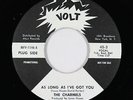 Crossover Soul 45 - Charmels/Emotions - As Long As I've Got You - Volt 2014 VG+