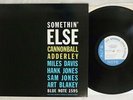CANNONBALL ADDERLEY SOMETHIN' ELSE BLUE NOTE GXF-3001 Japan VINYL LP